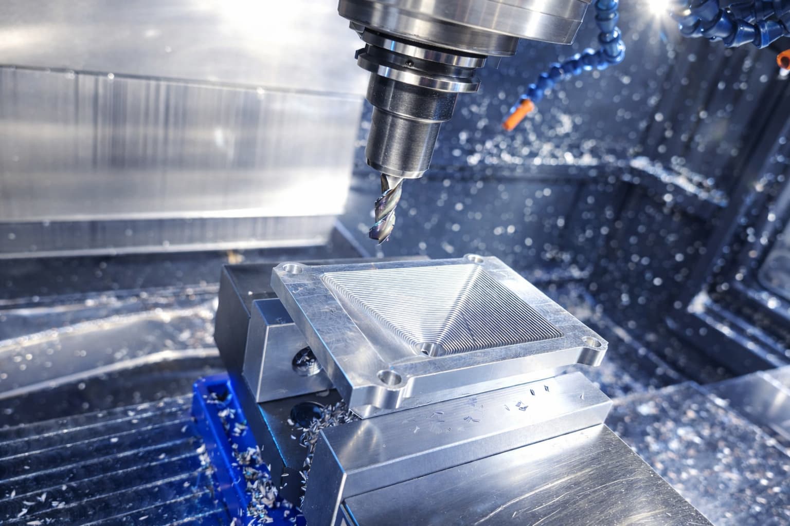 ARMS Pumps CNC machine shop