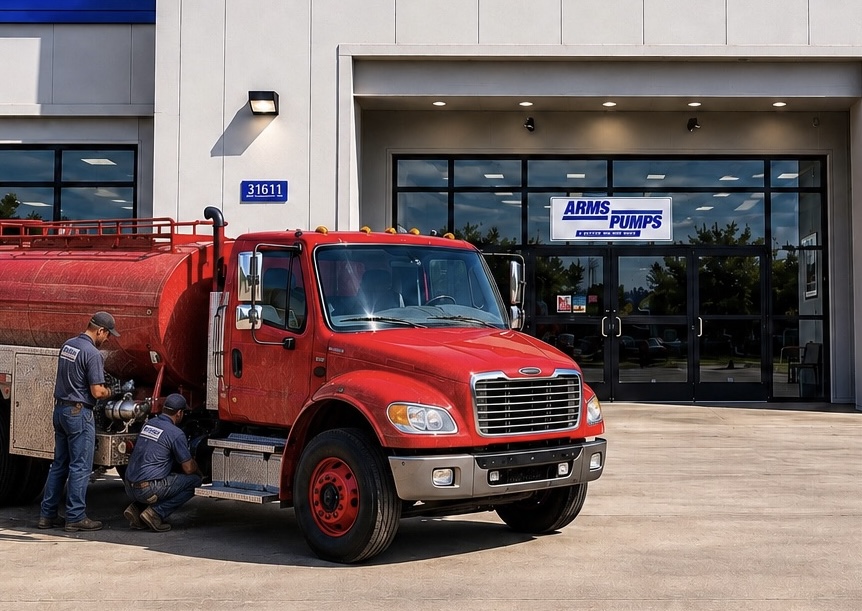 ARMS water truck repair service